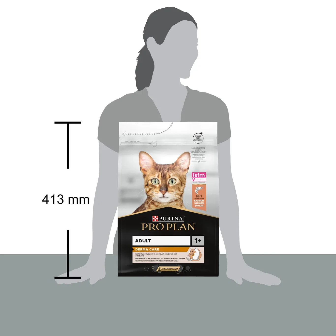 Pro Plan Purina Pro Plan Elegant Optiderma Adult Laks 3 kg