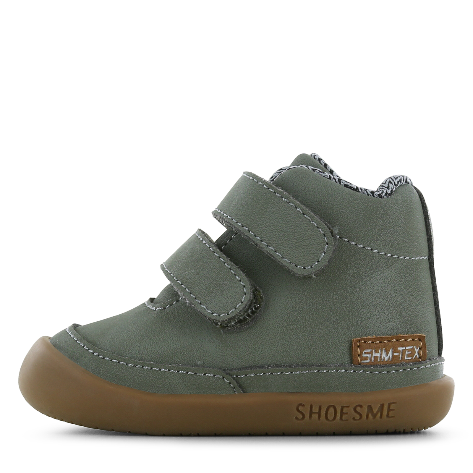 Shoesme Water-Proof groene bootie Microfiber leer | Jongens schoenen