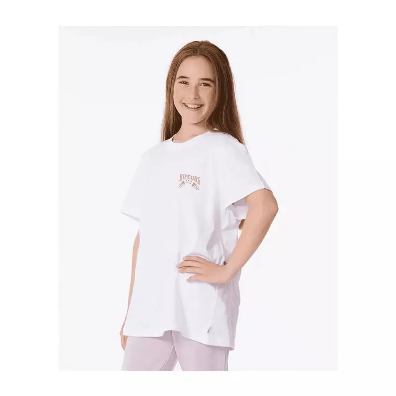 Teeshirt junior RIPCURL Riptide Relaxed Tee-Girl Bone