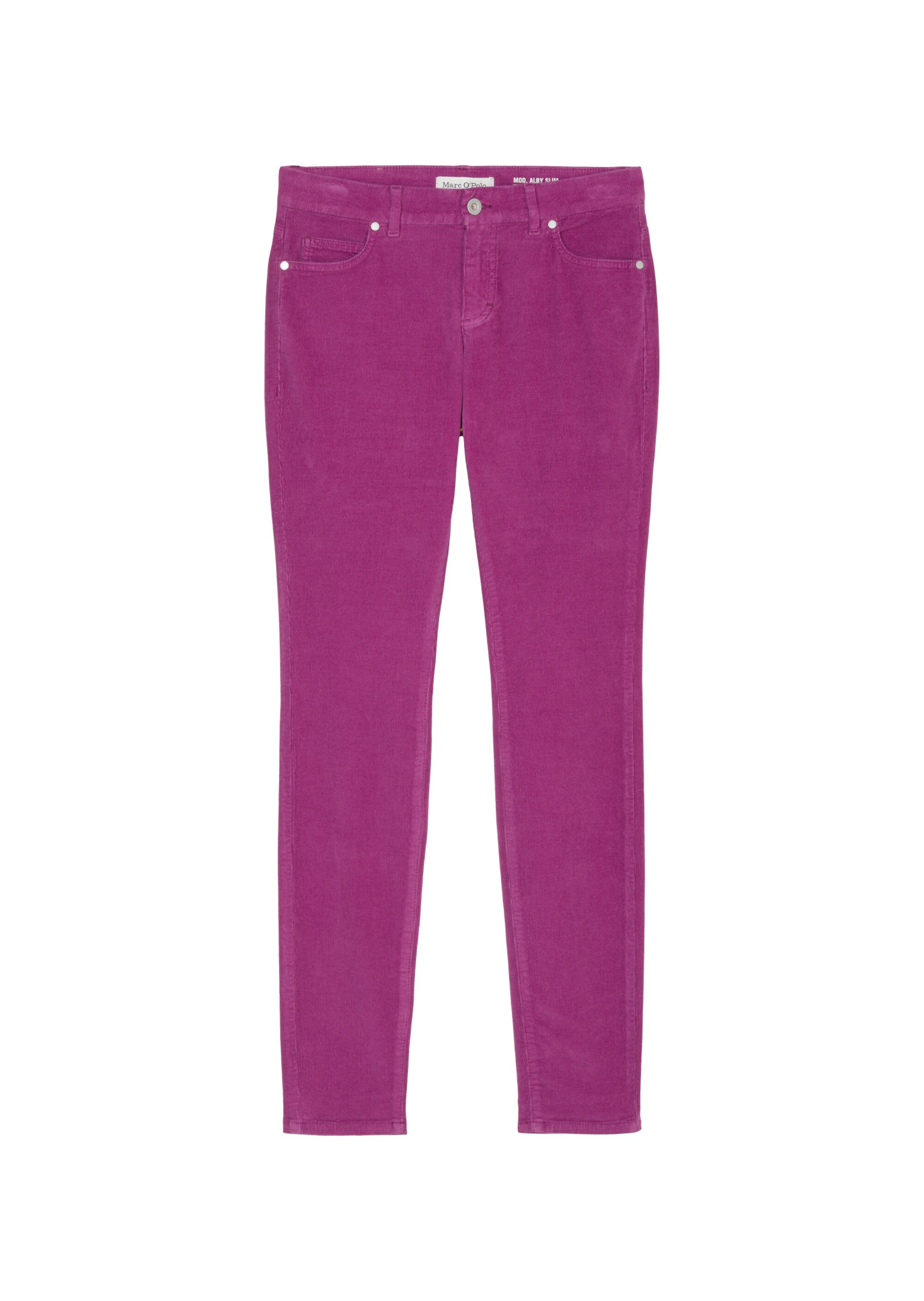 Cordhose Modell ALBY slim aus Organic Cotton-Stretch