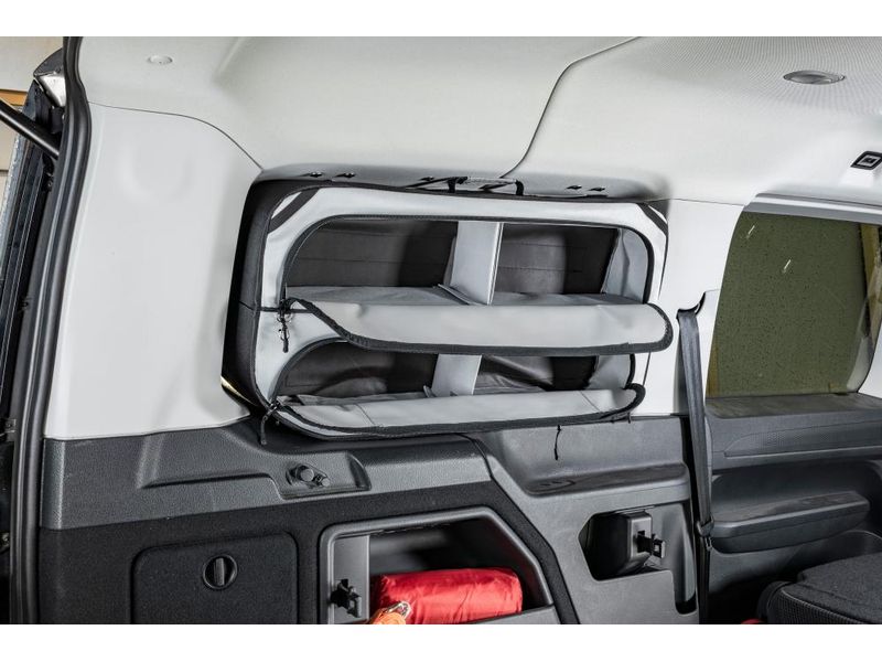 Van Equip Organizer im Set mit Paneel, Fahrerseite, kurz Fensterpacktasche für VW Caddy 5