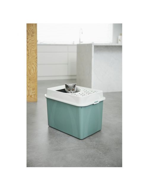 Rotho Mypet Kattenbak Met Boveningang Eco Berty 57.2 x 39.3 x 40.4 cm - Kattentoilet