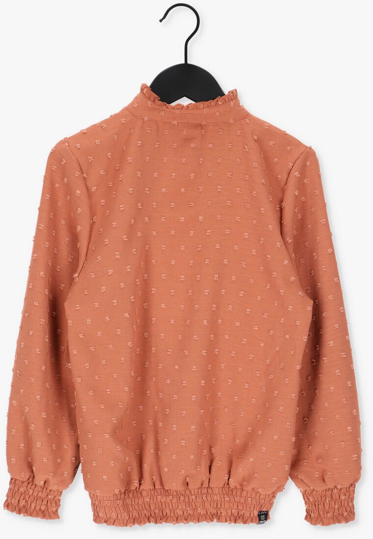 INDIAN BLUE JEANS bruine indian blue jeans blouse dots shirt
