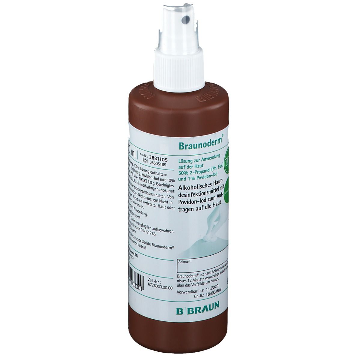 Braunoderm® Hautdesinfektion