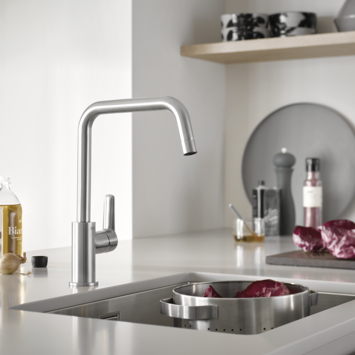 Grohe keukenkraan Start hoge U-uitloop QuickFix chroom