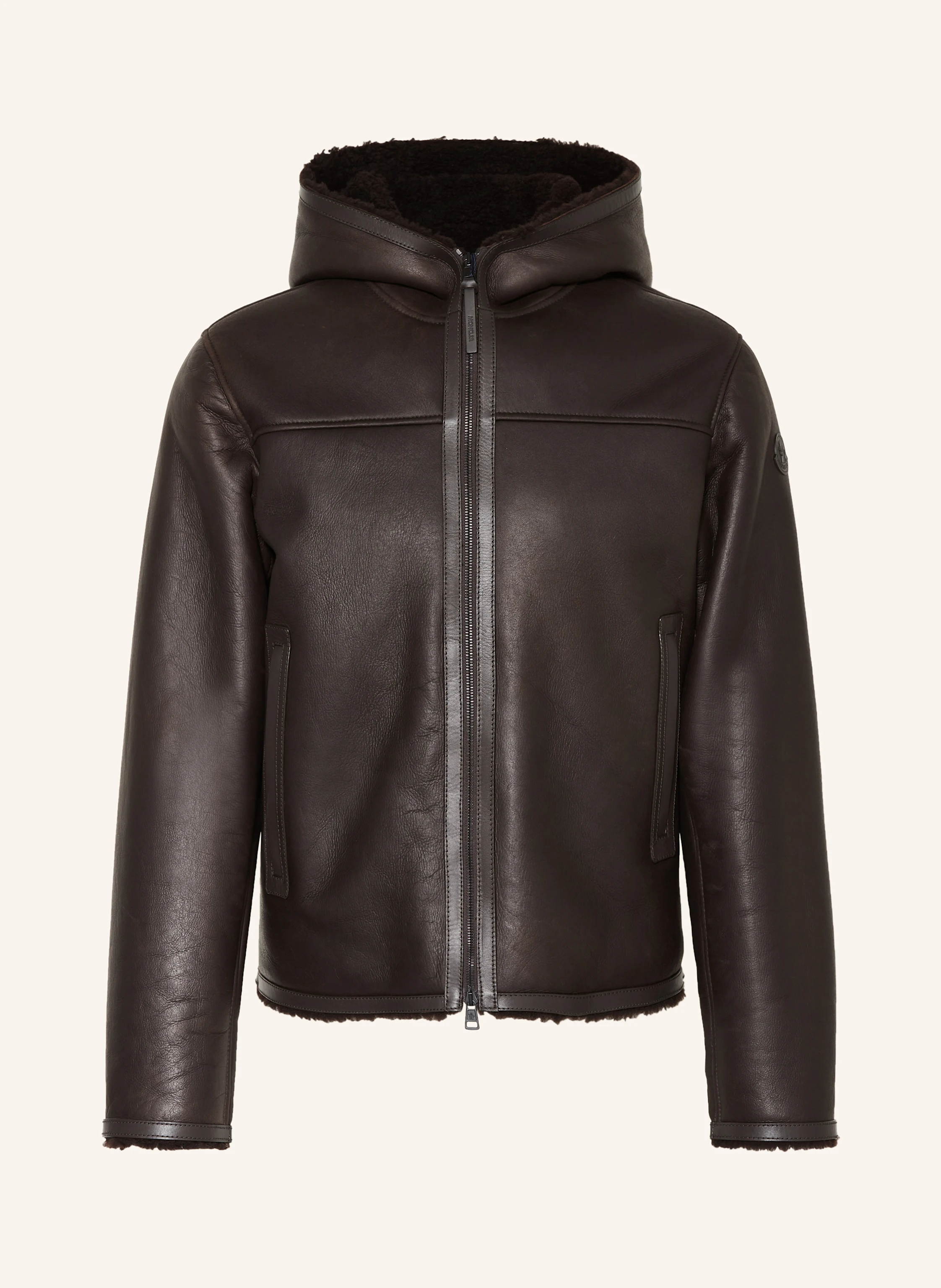 MONCLER Lederjacke CHARNASSERE