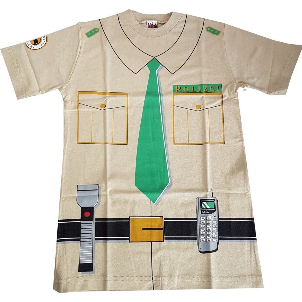 Theo Klein Theo Klein 8866 - T-Shirt Polizei Gr. 140 Polizei Kostüm Kinder