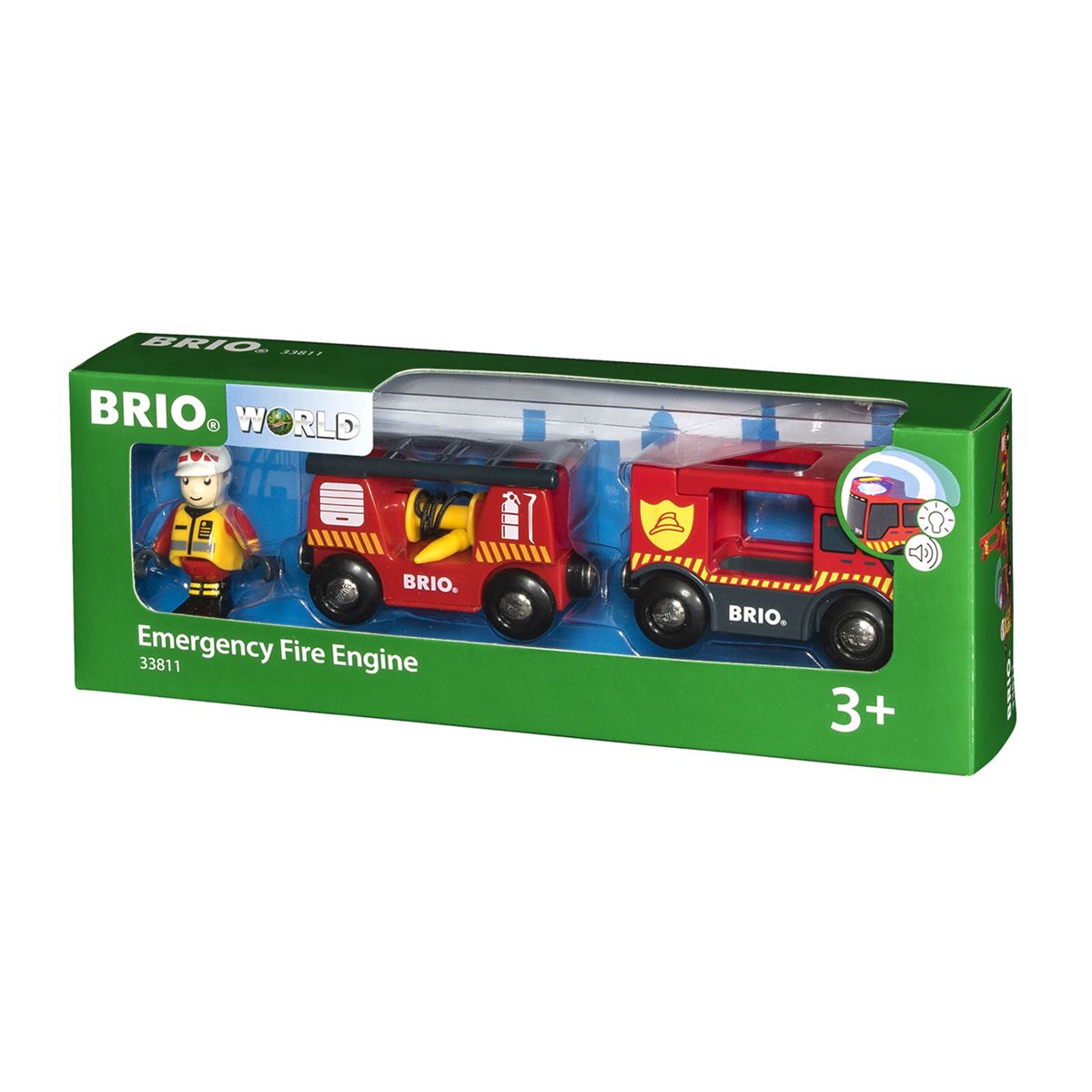 Camion de pompiers sons et lumières