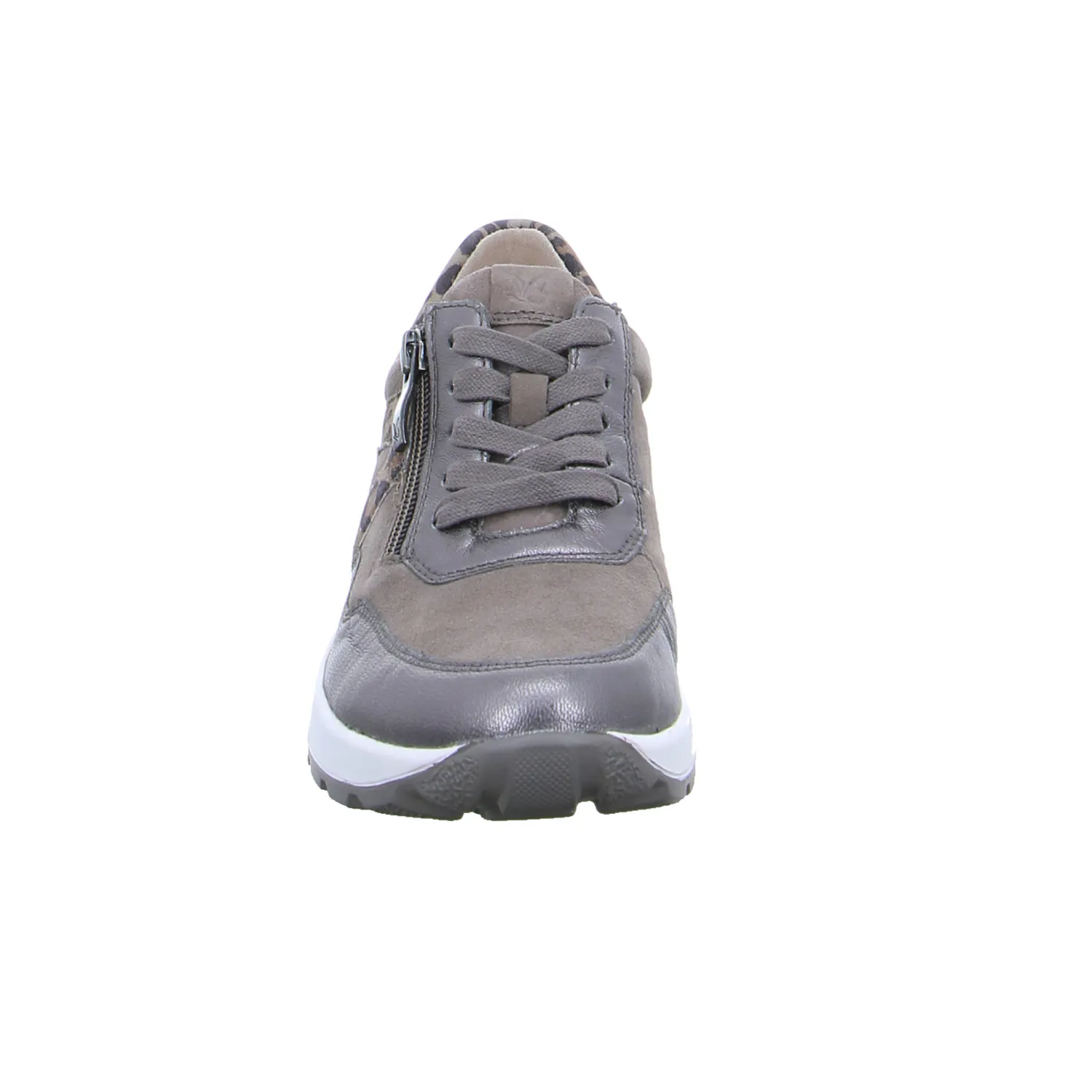 CAPRICE Comfort-Schnürer Taupe Leder