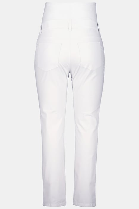 Bellieva-Jeggings, schmale Passform, Biobaumwolle, GOTS