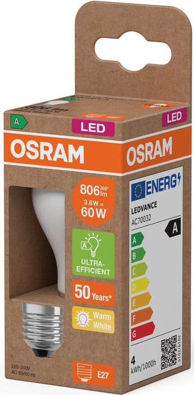 Osram - Led Classic - Energieklasse A - Energiezuinig - Decoratief