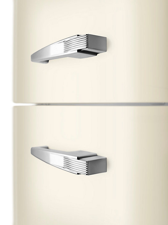 Réfrigérateur congélateur à poser ouverture gauche Smeg FAB32LCR5 234L / 97L crème