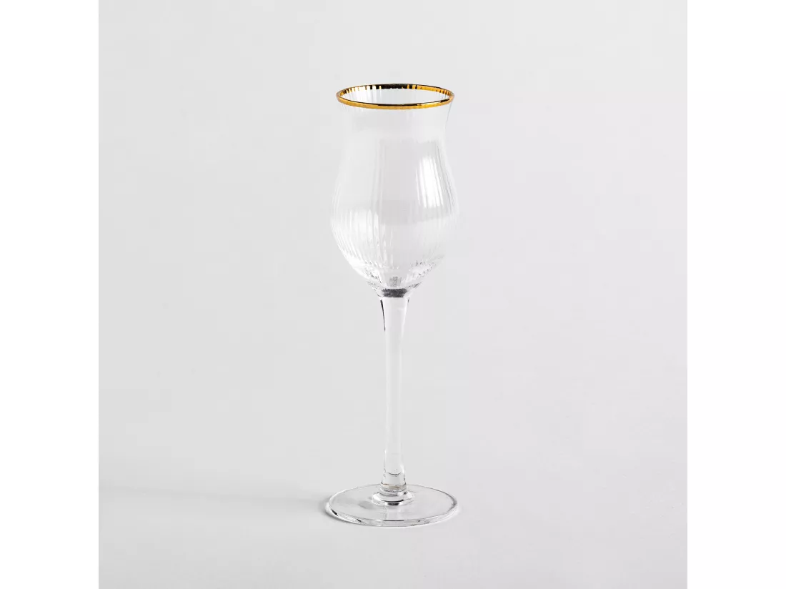 Verre À Liqueur Vanesa Or Moyen 18 x 5.5