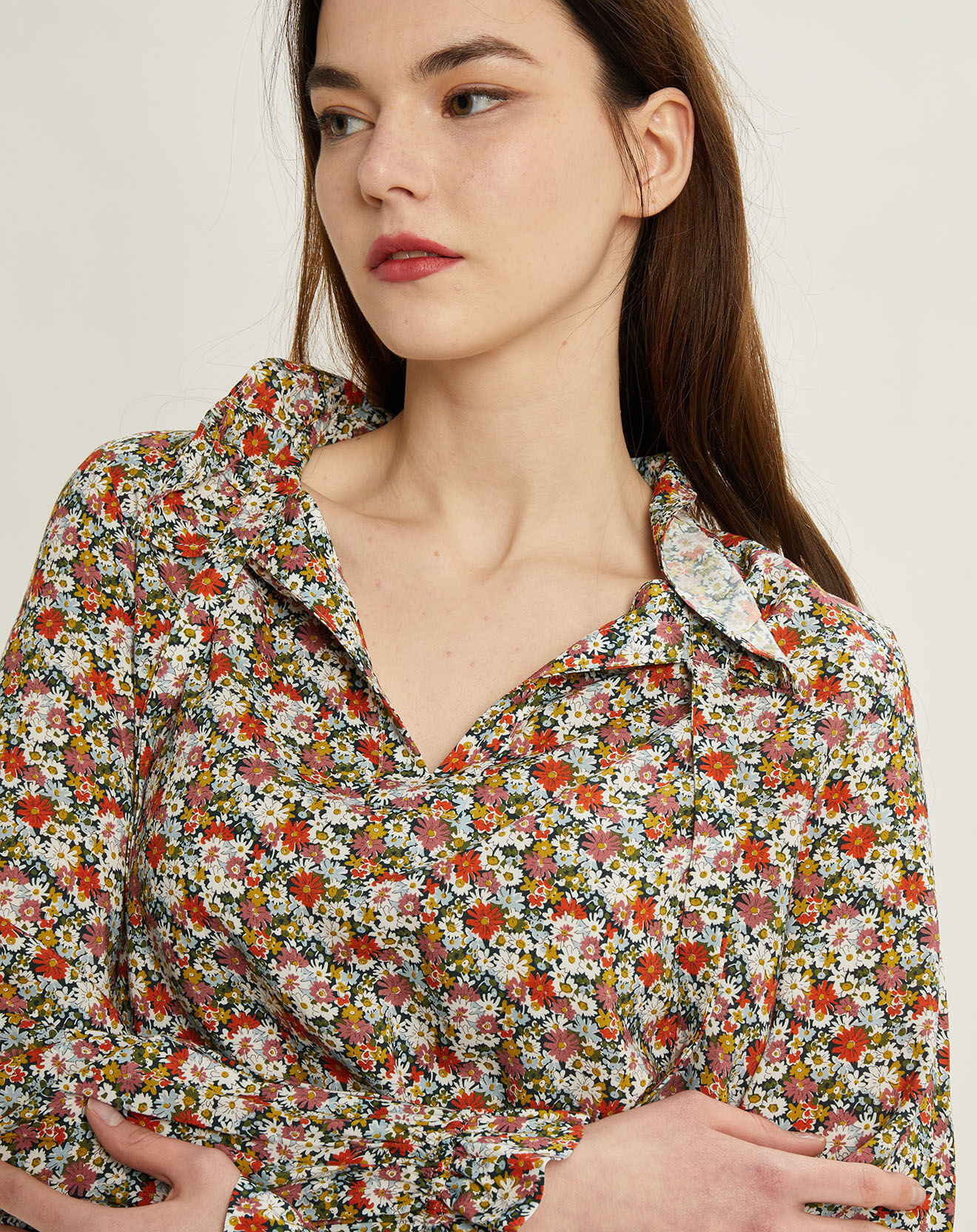Cyrillus Blouse Libby Liberty multicolore