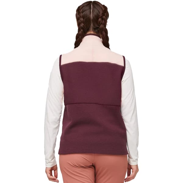 Veste polaire randonnée COTOPAXI ABRAZO FLEECE VEST W ROSEWOOD/WINE