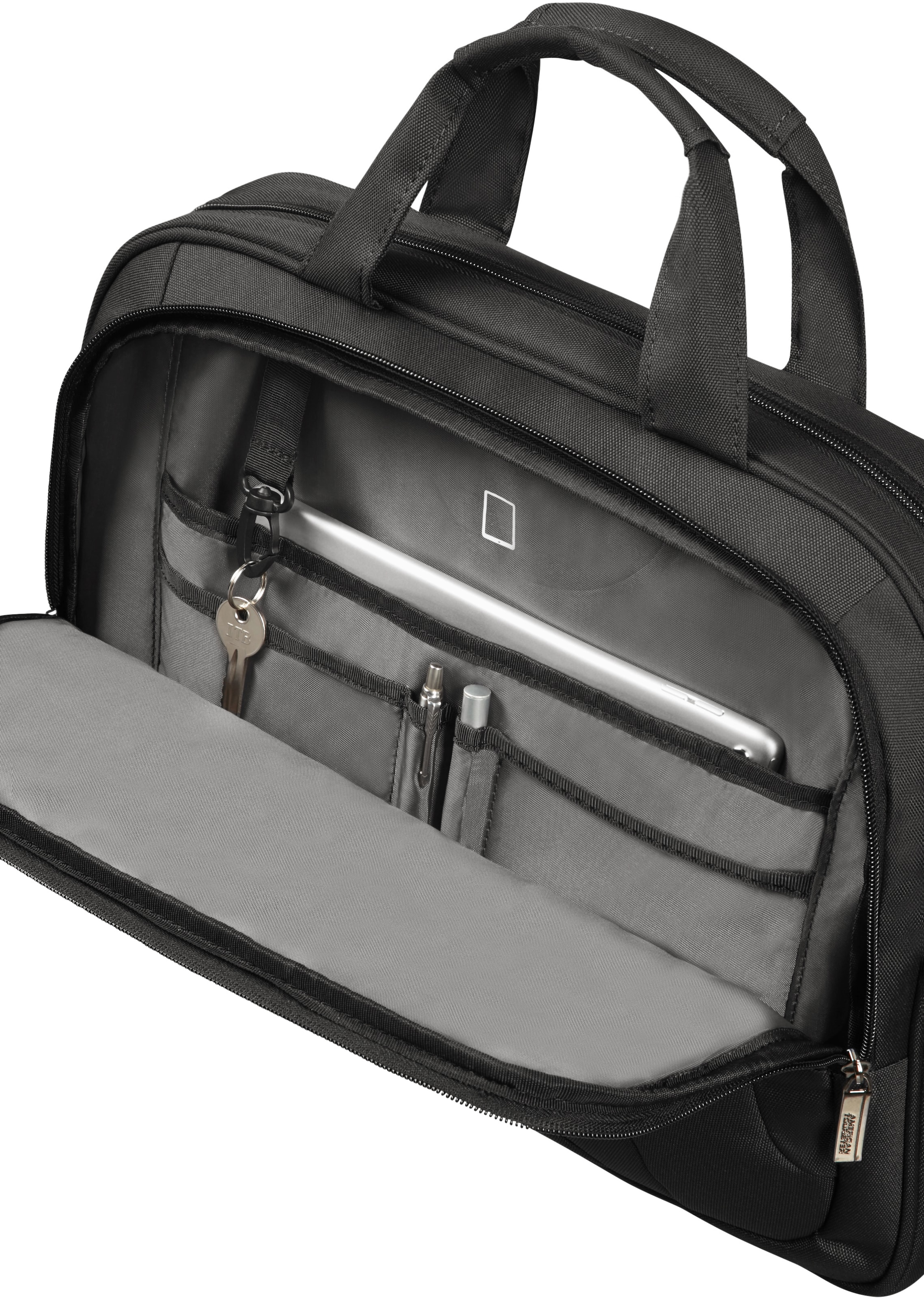 American Tourister® Laptoptasche »AT WORK« Arbeitstasche mit 15,6-Zoll Laptopfach und 10,5-Zoll Tabletfach