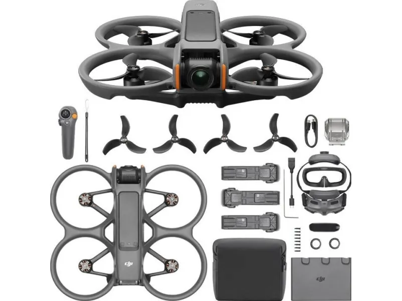 DJI Avata 2 Fly More Combo - FPV Drone - Wi-Fi