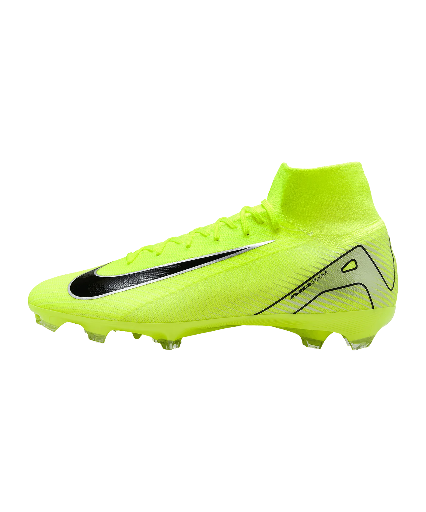 Nike Air Zoom Mercurial Superfly X Pro FG Mad Voltage Gelb Schwarz F700