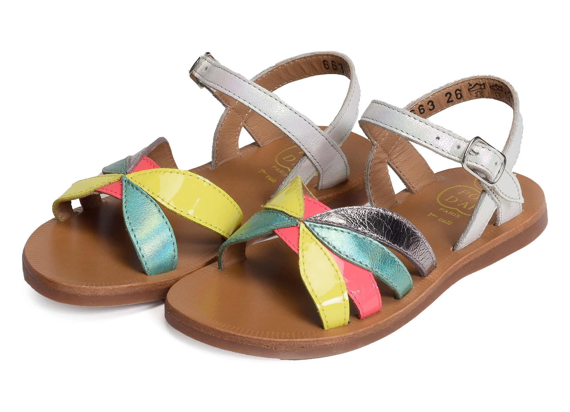 Plagette oto multicolore