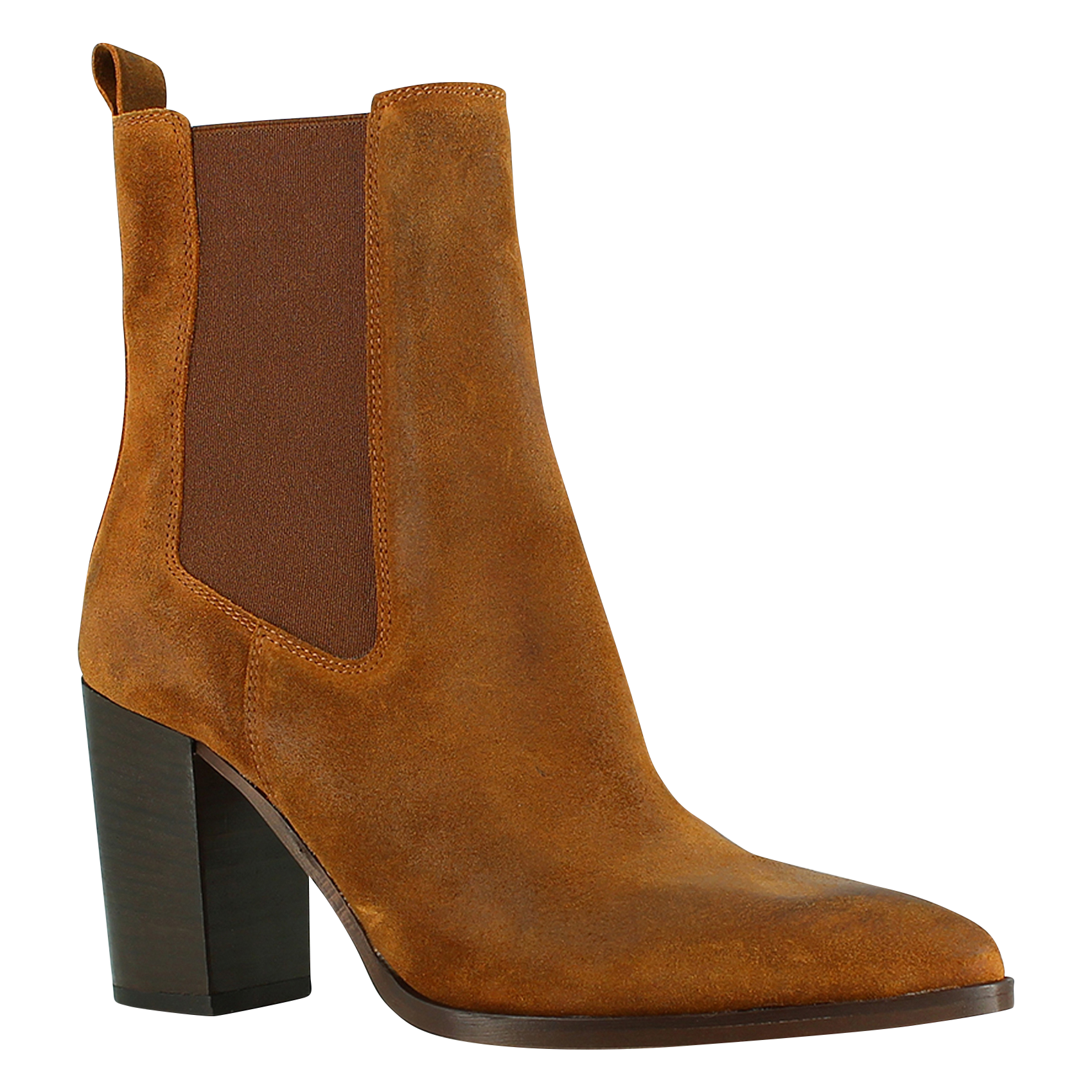 PEPITA - Bottines en cuir | Marron