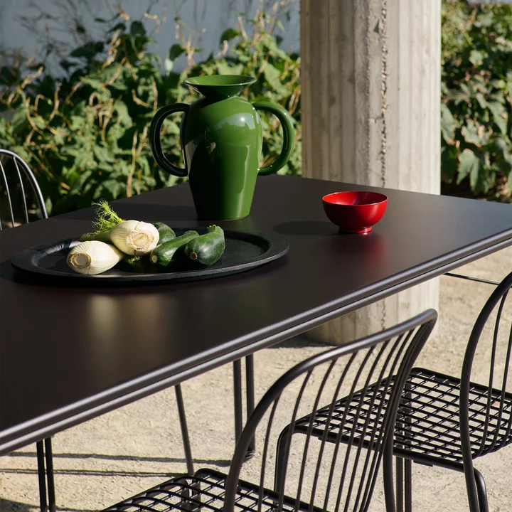 &Tradition - Thorvald SC99 Gartentisch, 220 x 90 cm, warm black
