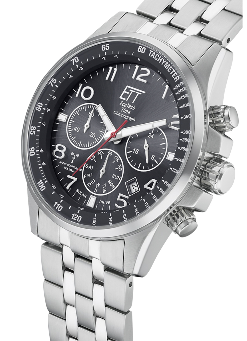 Sportlicher Chronograph mit Wechselband