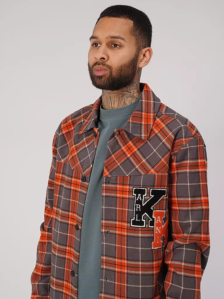 KARL KANI Overshirt  orange
