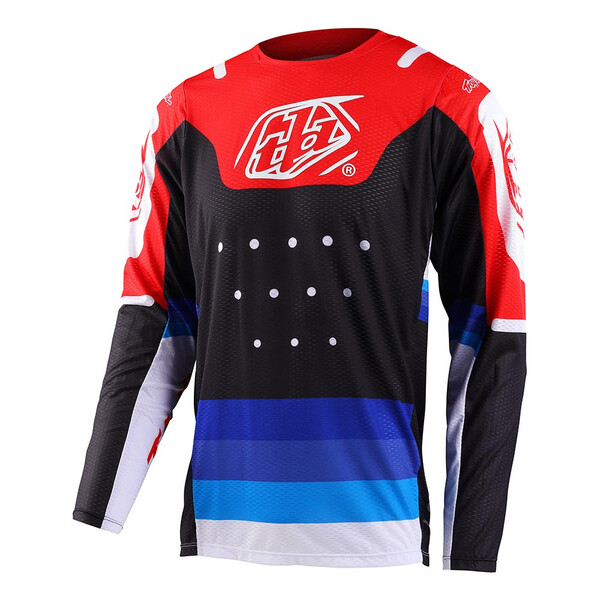 Troy Lee Designs - Maillot GP Pro Air Apex Noir / Rouge / Bleu / Blanc