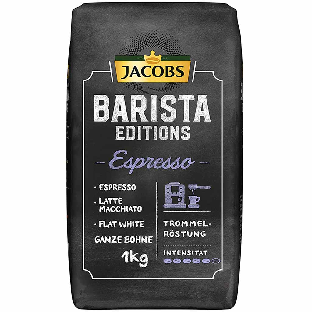 Jacobs Barista Editions Espresso ganze Bohnen 1000g MHD:4.5.26