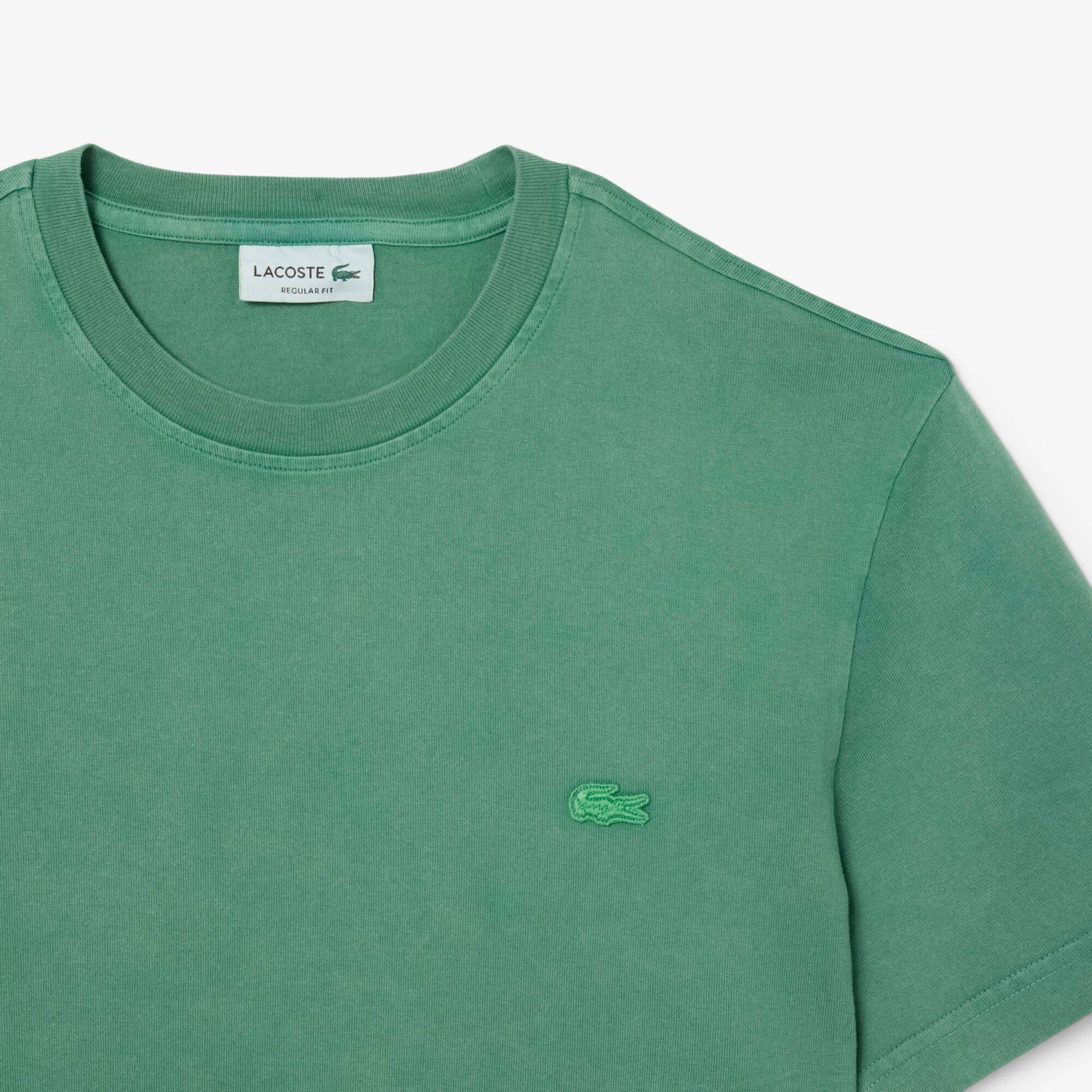 Lacoste Washed Effect Heavy Jersey T-Shirt