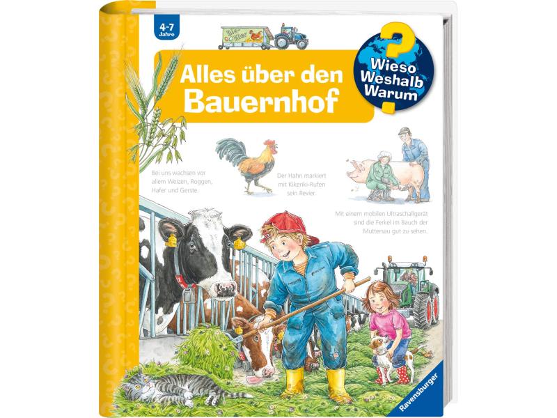 Ravensburger Kinder-Sachbuch WWW: Alles über den Bauernhof Kinder-Sachbuch