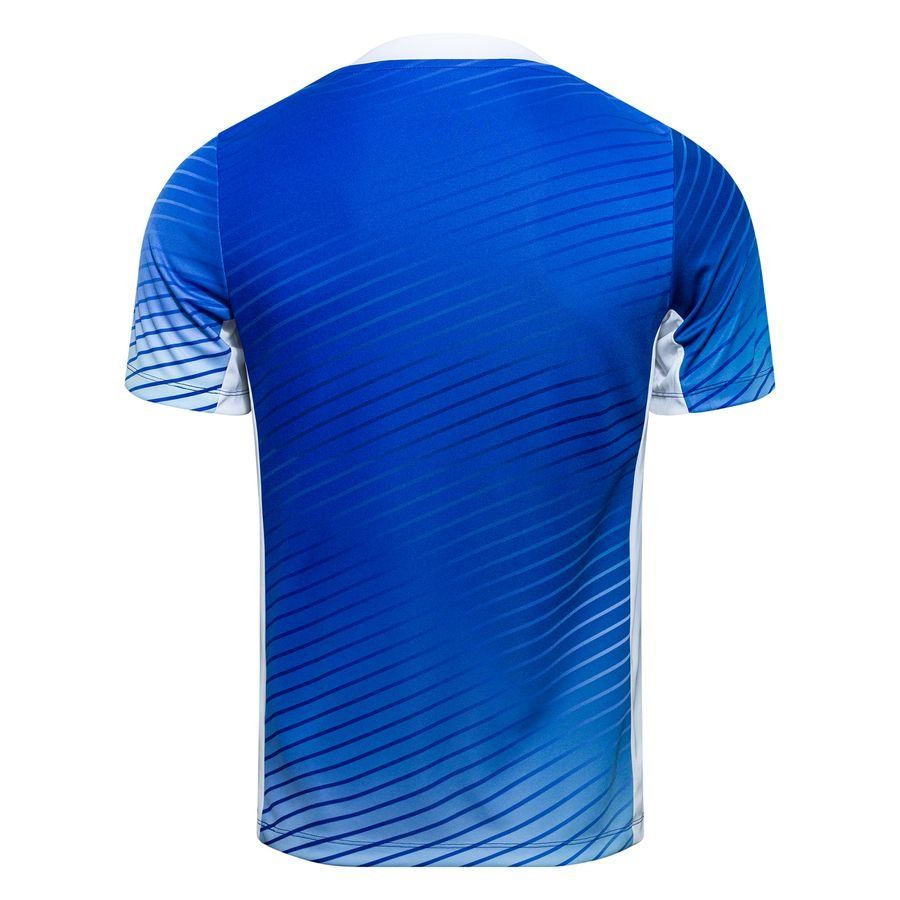 Norvège T-shirt d'Entraînement Dri-FIT Academy Pro Avant-Match - Bleu Royal/Blanc