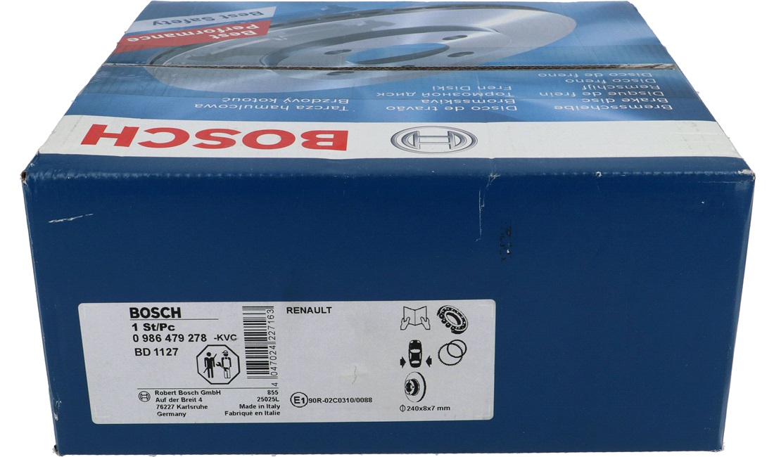 Bremseskive 240 x 8 mm