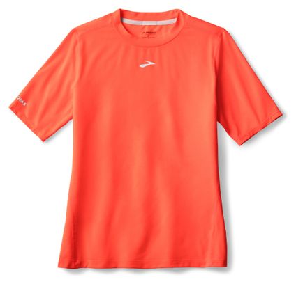 Maillot manches courtes Brooks High Point Rouge Femme