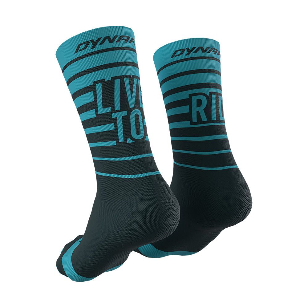 Dynafit LIVE TO RIDE - Chaussettes storm blue