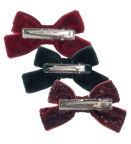 Konges Sløjd H?rsl?jfe - 6-pak - Red/Glitter/Green