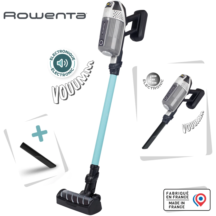 Smoby Kinder-Stielstaubsauger Rowenta X Force Flex