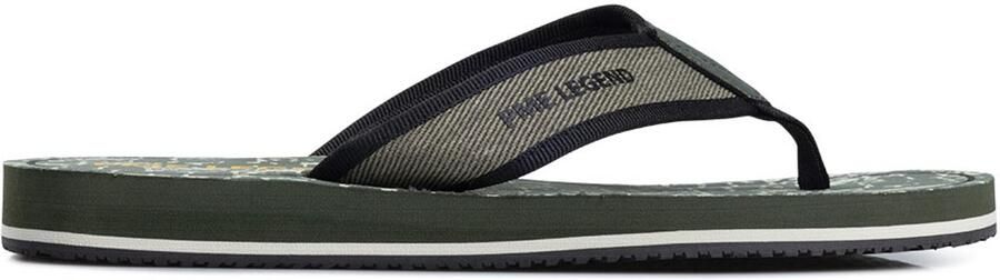 PME Legend Jetflap Slipper groen Textiel