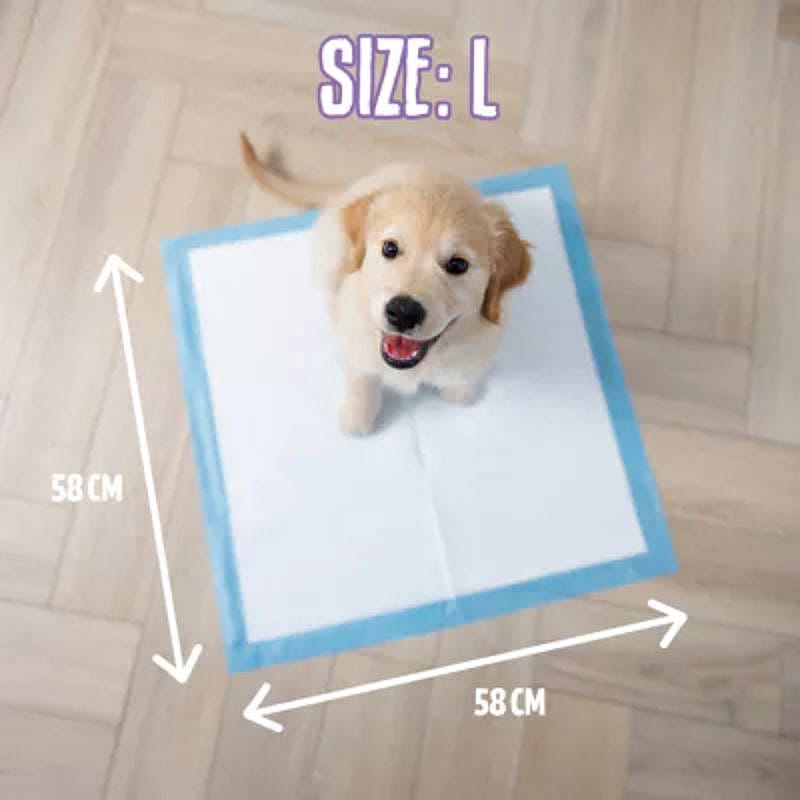 EasyPets Puppy Training Pads 58 x 58 cm Puppy | 105 stuks | 20041.1
