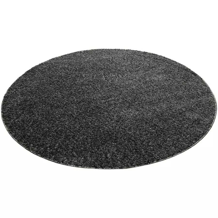 Wecon home basics Hochflorteppich Greta anthrazit grau