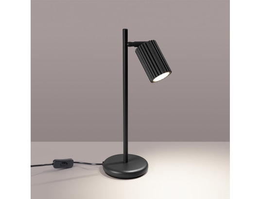 SOLLUX LIGHTING - Lampe à poser karbon noir