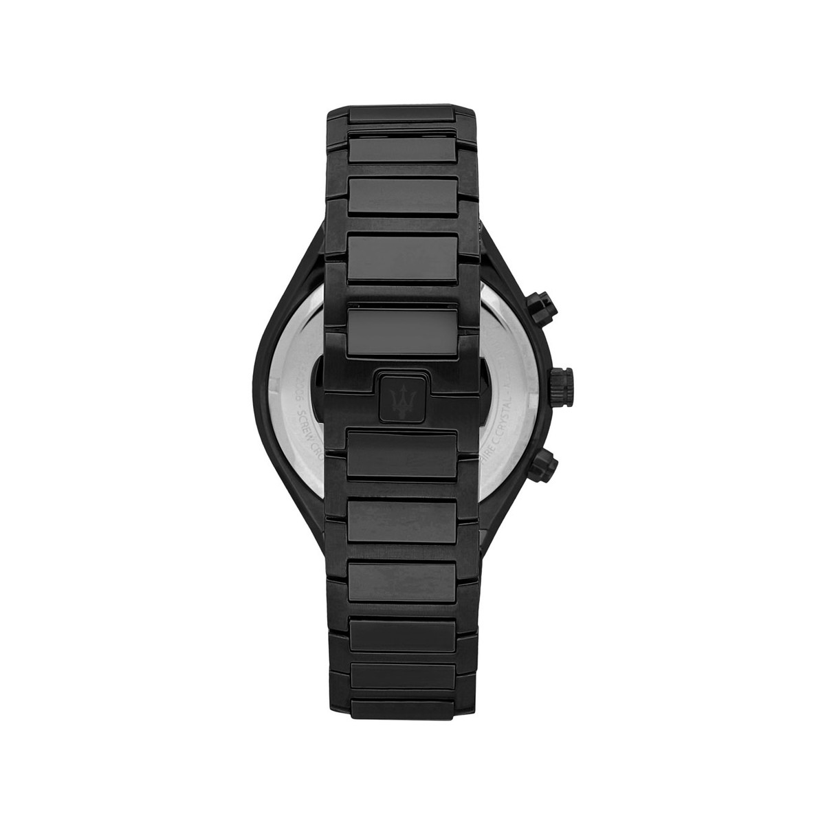 Montre MASERATI homme bracelet acier noir
