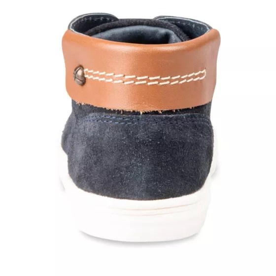 Bottines BLEU FREEMOUSS BOY CUIR