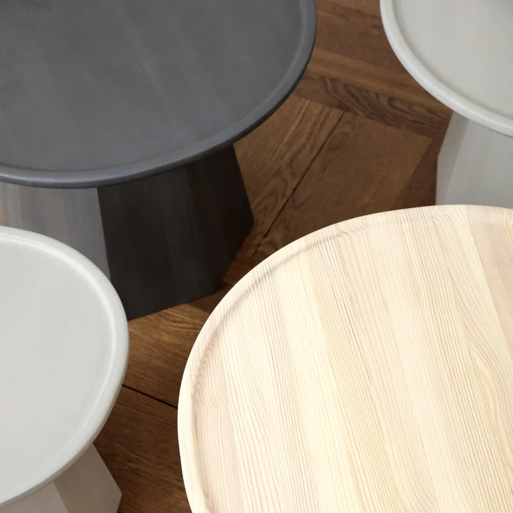 Normann Copenhagen - Pine Beistelltisch, Ø 45 x H 40,6 cm, natur
