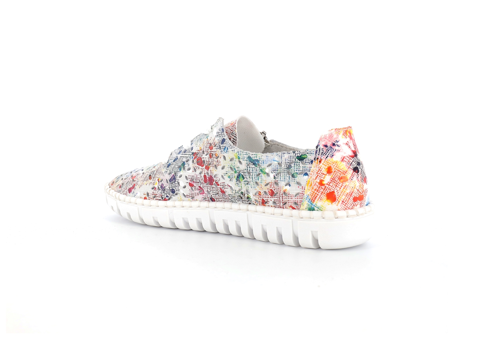 Rieker-M2306 Cuir Fleuri