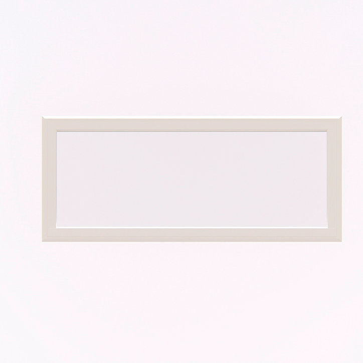 Fenêtre fixe aluminium blanc H.97 x L.103 cm GoodHome