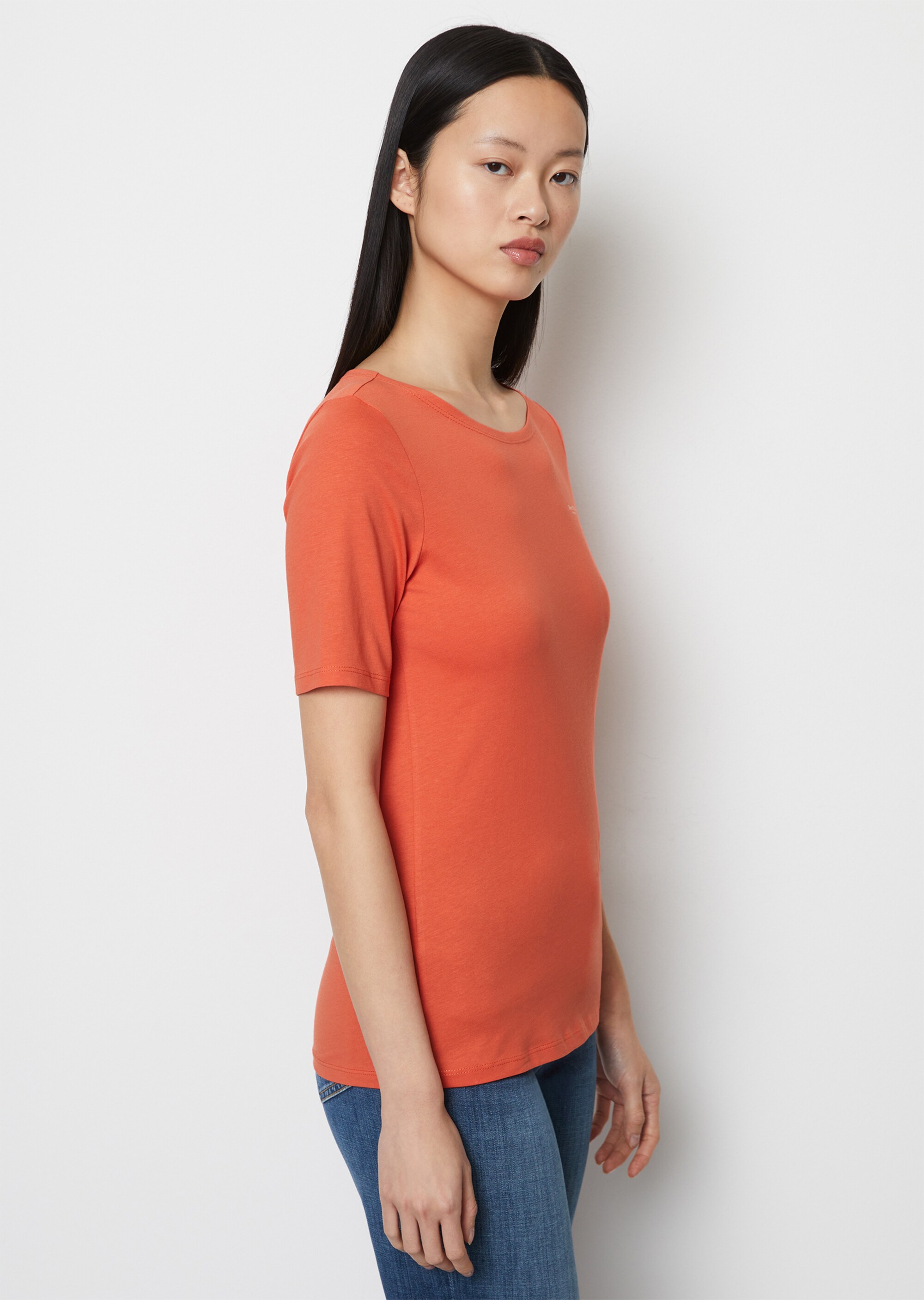 Basic-T-Shirt regular aus reinem Organic Cotton
