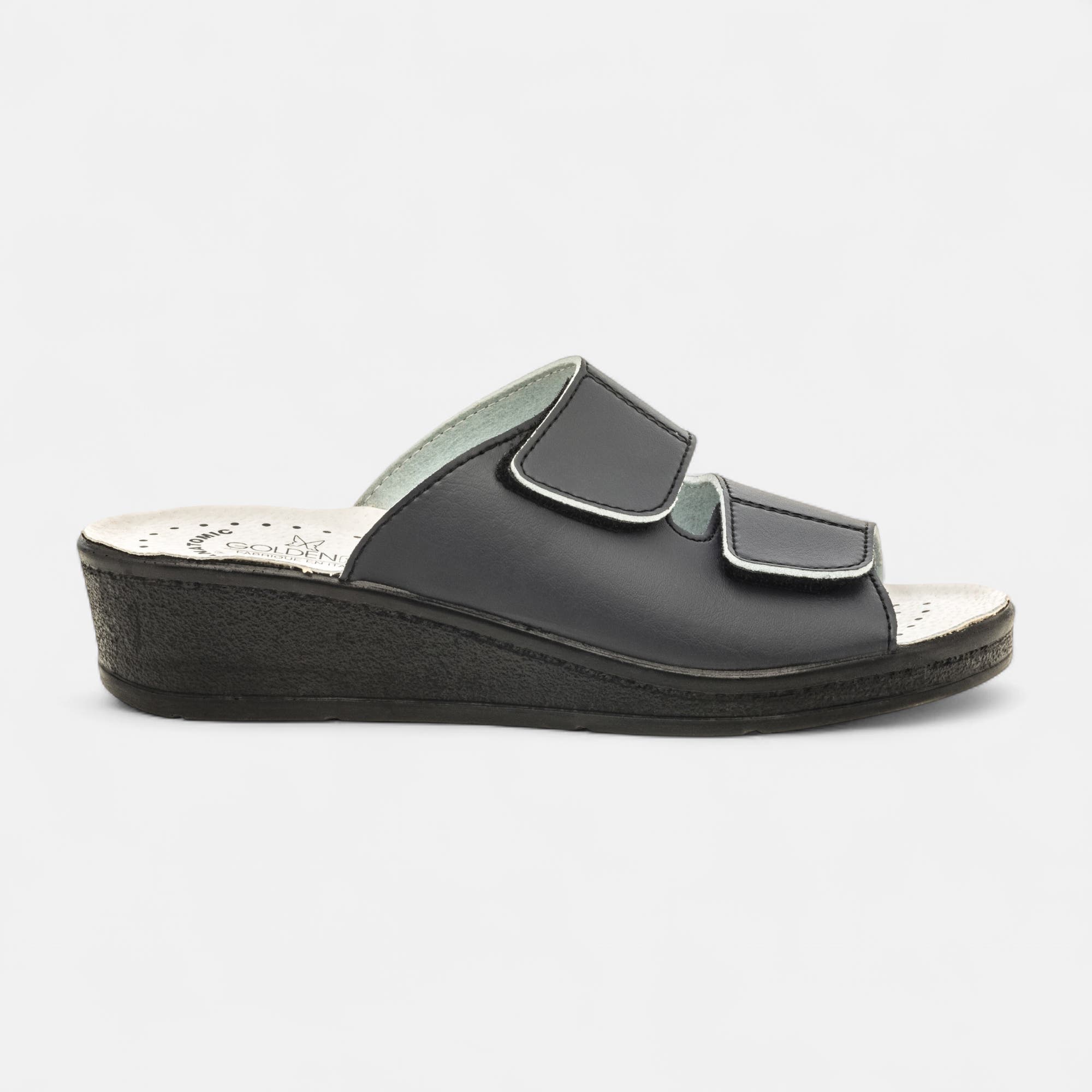 Nu-pieds confort Femme bleu marine