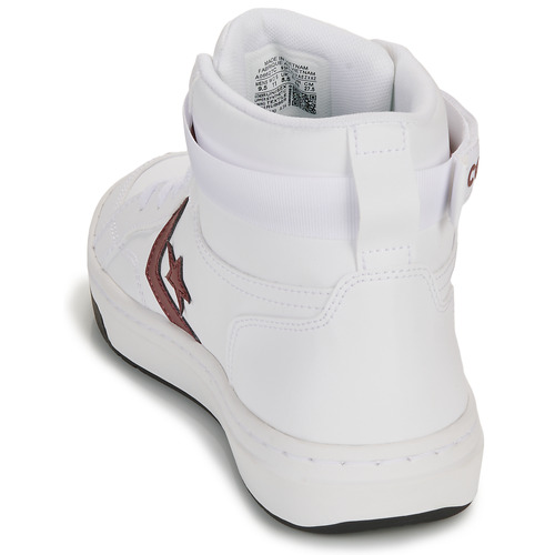 Converse - PRO BLAZE V2 LEATHER - Blanc / Bordeaux