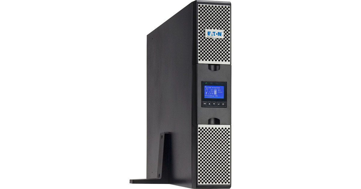 Eaton Power Quality9PX UPS Netpack (9PX3000IRTN) ups  (Zwart/zilver, 8x C13, 2x C19, USB incl. Netwerkkaart)